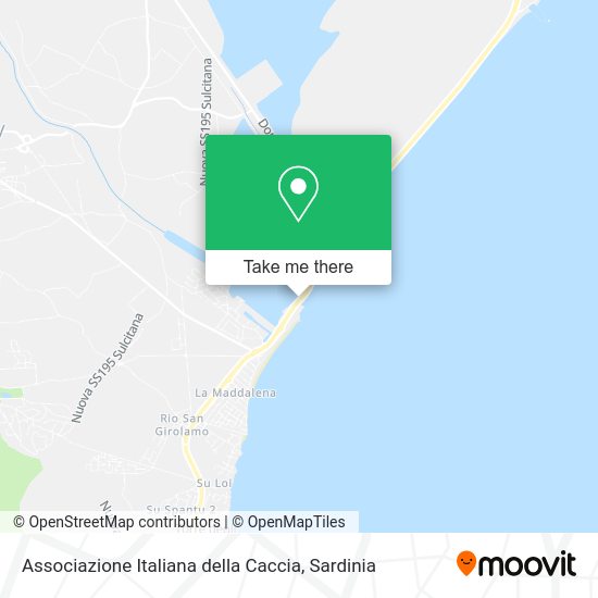 Associazione Italiana della Caccia map