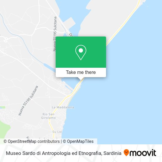 Museo Sardo di Antropologia ed Etnografia map