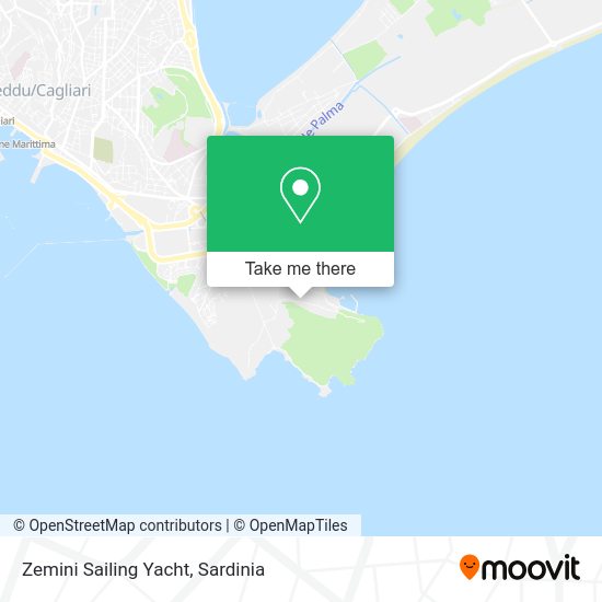 Zemini Sailing Yacht map