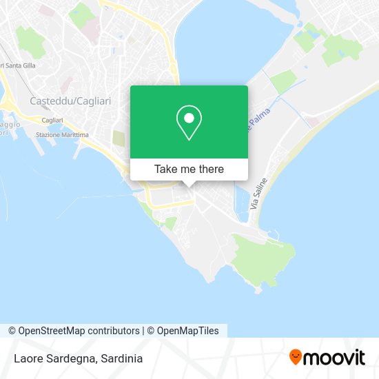 Laore Sardegna map