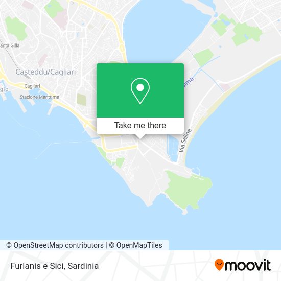 Furlanis e Sici map