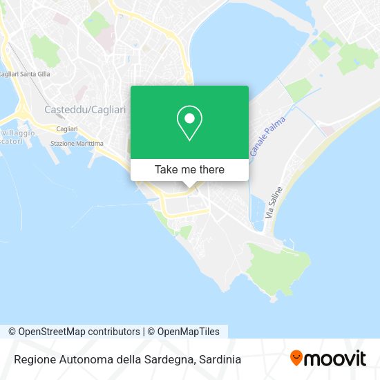 Regione Autonoma della Sardegna map