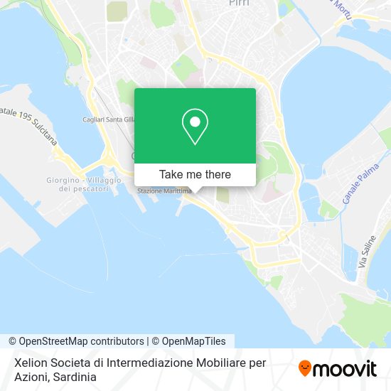 Xelion Societa di Intermediazione Mobiliare per Azioni map