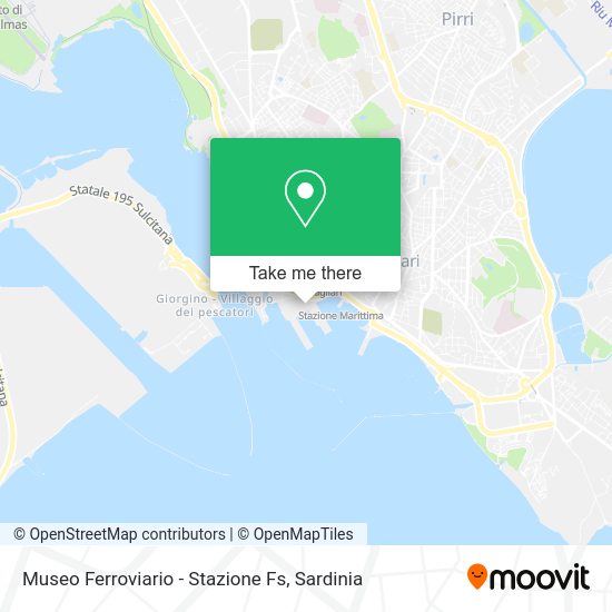 Museo Ferroviario - Stazione Fs map