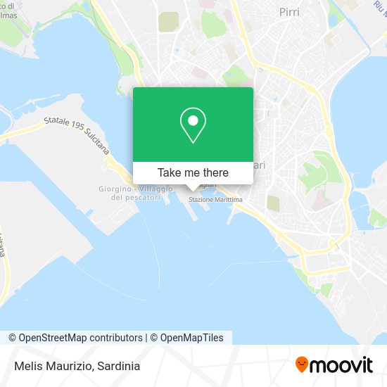 Melis Maurizio map