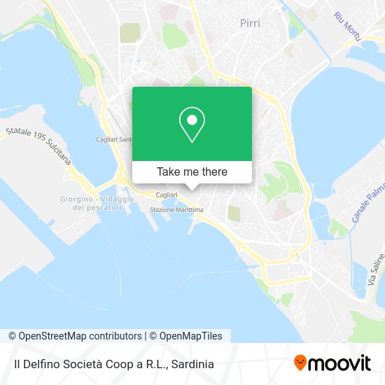 Il Delfino Società Coop a R.L. map