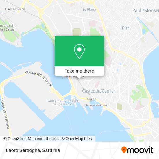 Laore Sardegna map