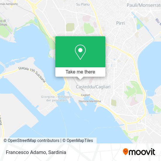 Francesco Adamo map