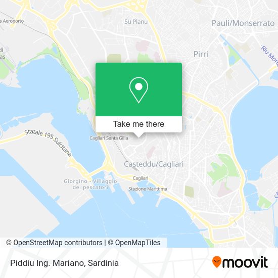 Piddiu Ing. Mariano map
