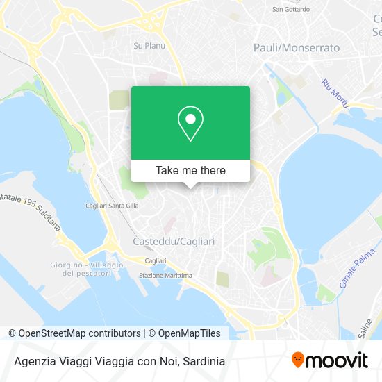 Agenzia Viaggi Viaggia con Noi map