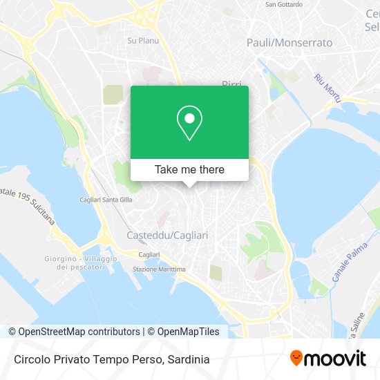 Circolo Privato Tempo Perso map