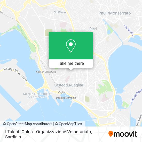 I Talenti Onlus - Organizzazione Volontariato map