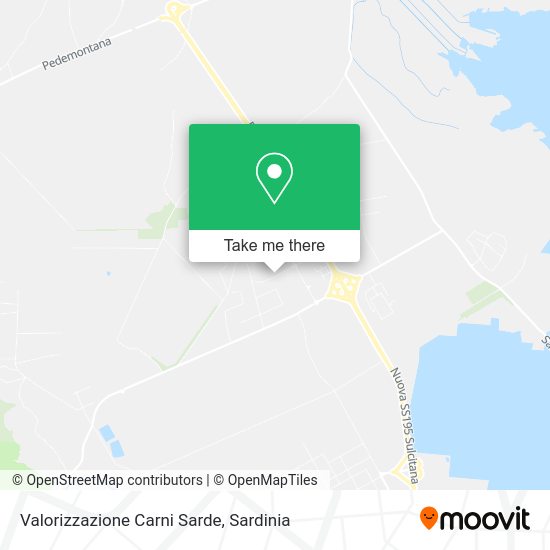 Valorizzazione Carni Sarde map