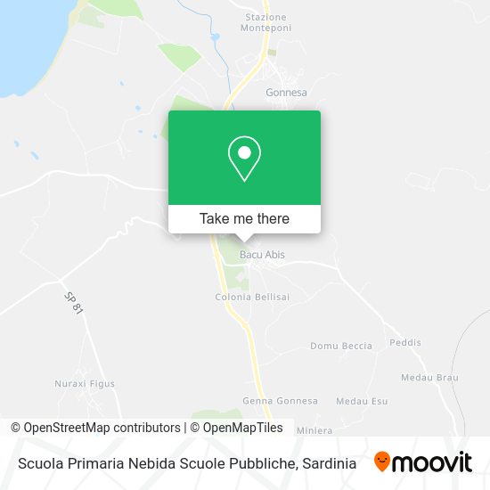 Scuola Primaria Nebida Scuole Pubbliche map