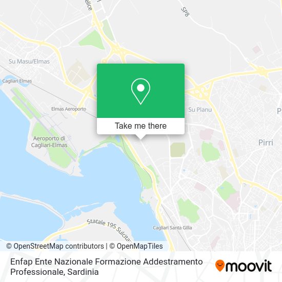 Enfap Ente Nazionale Formazione Addestramento Professionale map