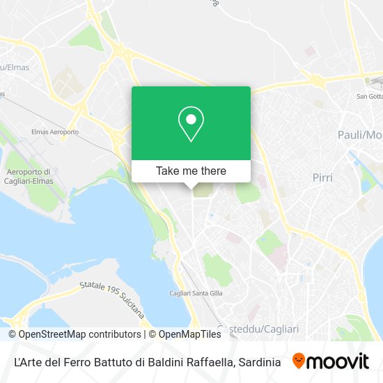 L'Arte del Ferro Battuto di Baldini Raffaella map