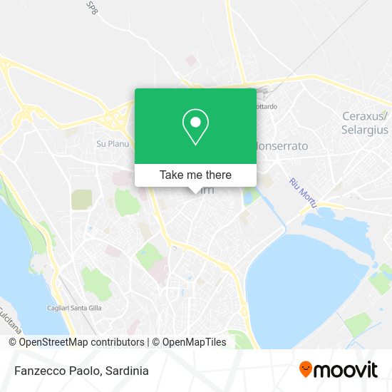 Fanzecco Paolo map