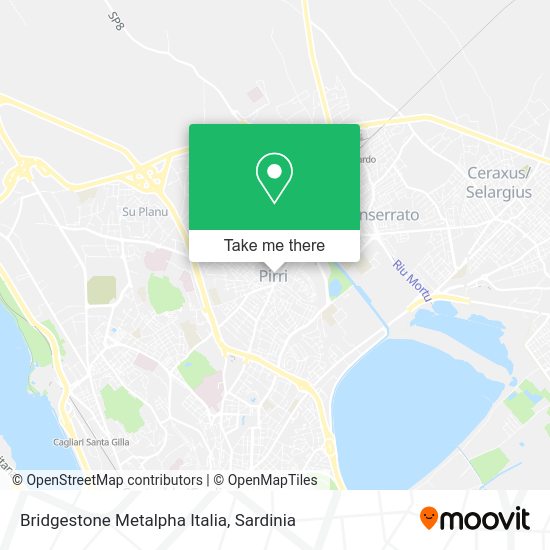 Bridgestone Metalpha Italia map