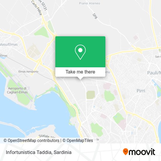Infortunistica Taddia map