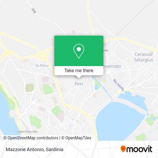 Mazzone Antonio map