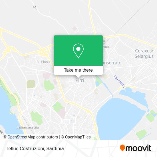 Tellus Costruzioni map