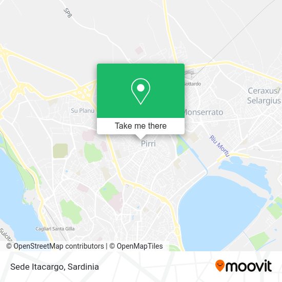 Sede Itacargo map
