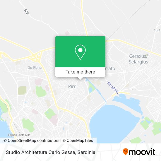 Studio Architettura Carlo Gessa map