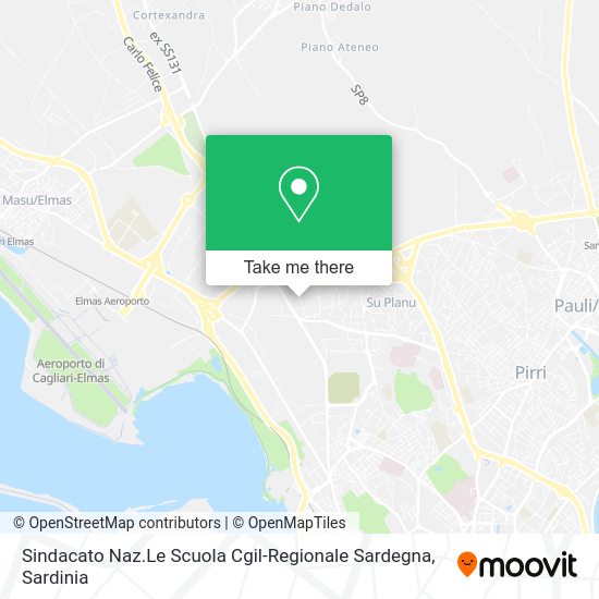 Sindacato Naz.Le Scuola Cgil-Regionale Sardegna map
