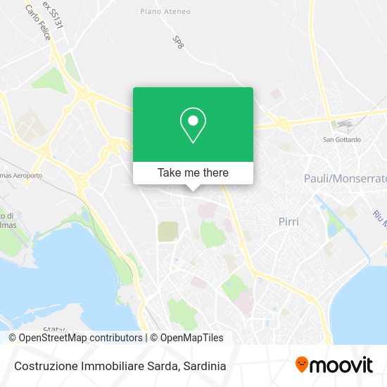 Costruzione Immobiliare Sarda map