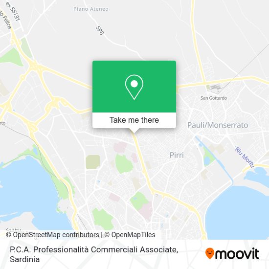 P.C.A. Professionalità Commerciali Associate map