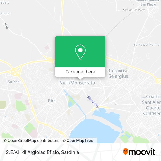 S.E.V.I. di Argiolas Efisio map