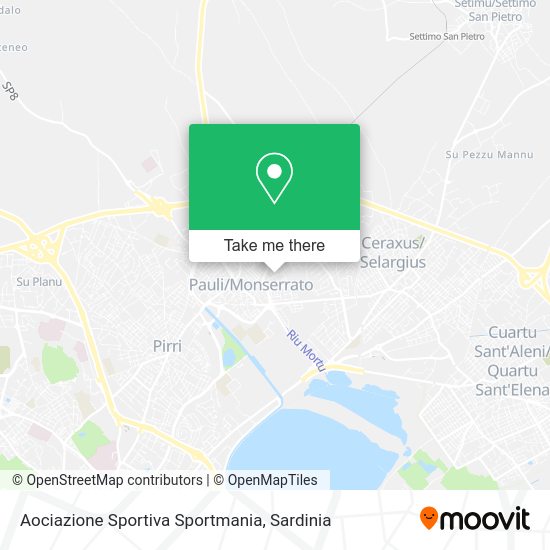 Aociazione Sportiva Sportmania map