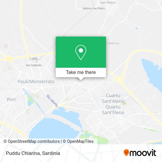 Puddu Chiarina map