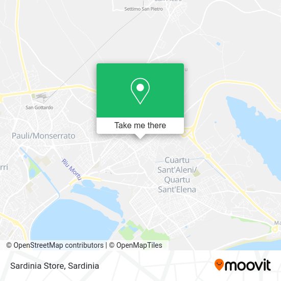 Sardinia Store map