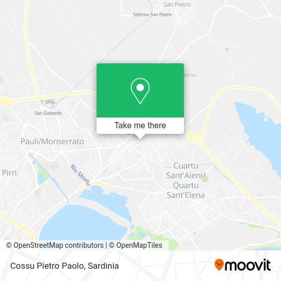 Cossu Pietro Paolo map
