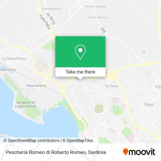 Pescheria Romeo di Roberto Romeo map
