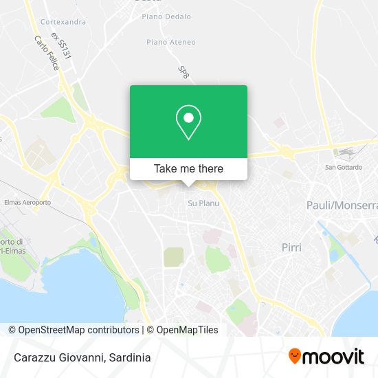 Carazzu Giovanni map