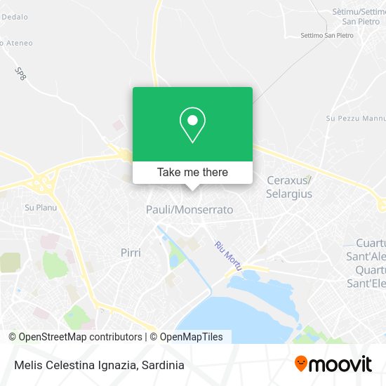 Melis Celestina Ignazia map