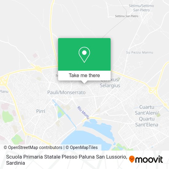 Scuola Primaria Statale Plesso Paluna San Lussorio map