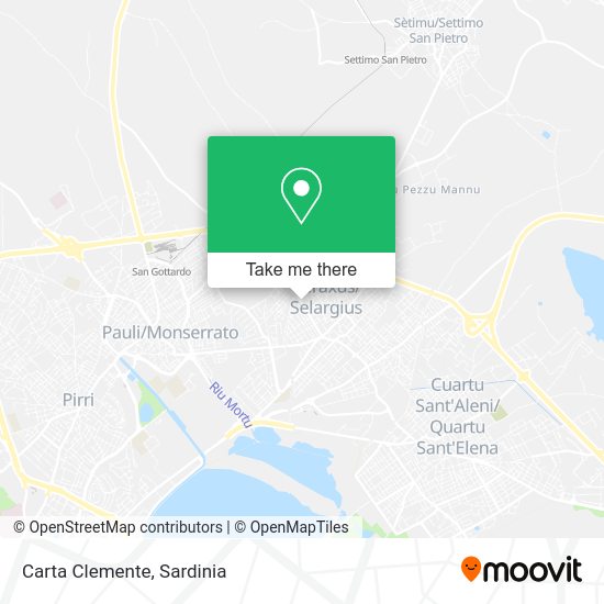Carta Clemente map