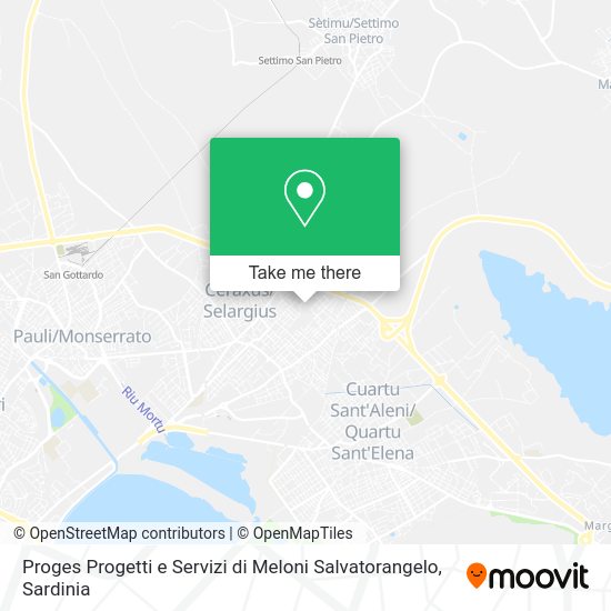 Proges Progetti e Servizi di Meloni Salvatorangelo map