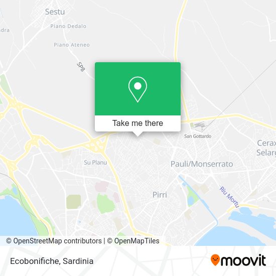 Ecobonifiche map