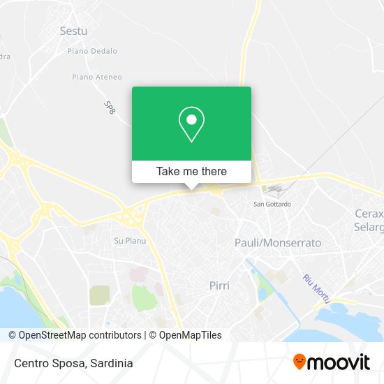 Centro Sposa map