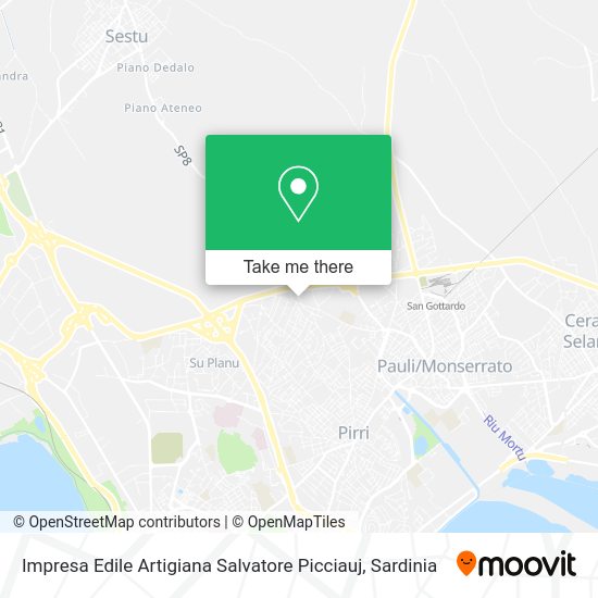 Impresa Edile Artigiana Salvatore Picciauj map