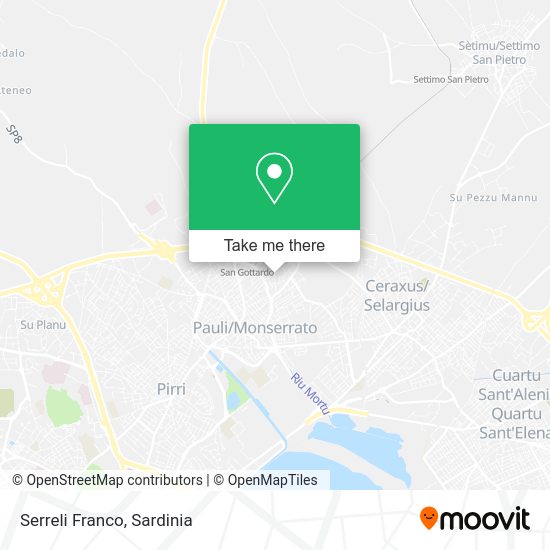 Serreli Franco map