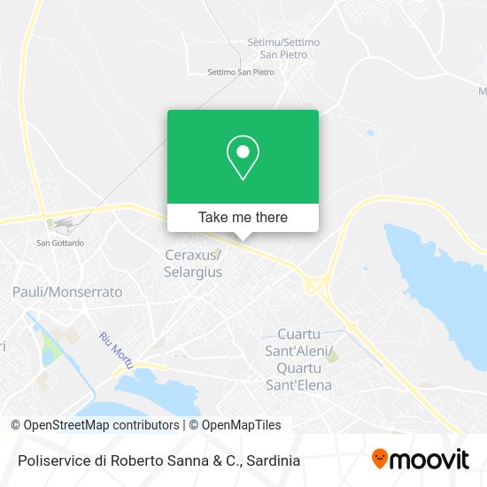 Poliservice di Roberto Sanna & C. map
