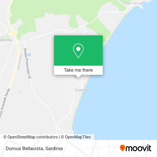Domus Bellavista map