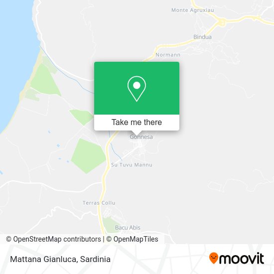 Mattana Gianluca map