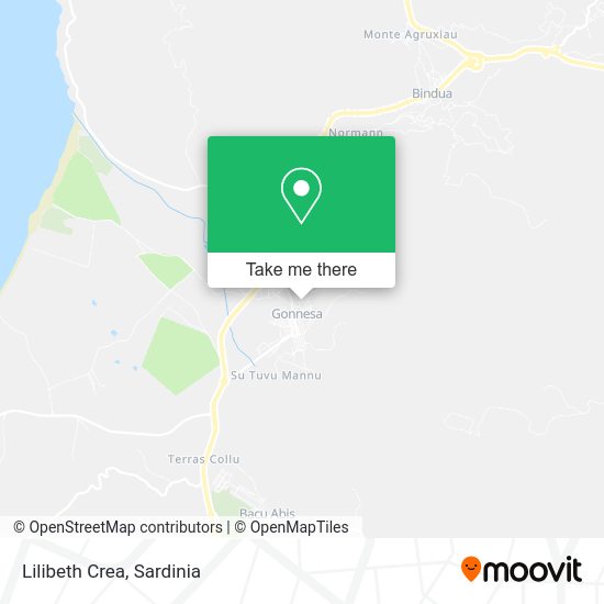 Lilibeth Crea map
