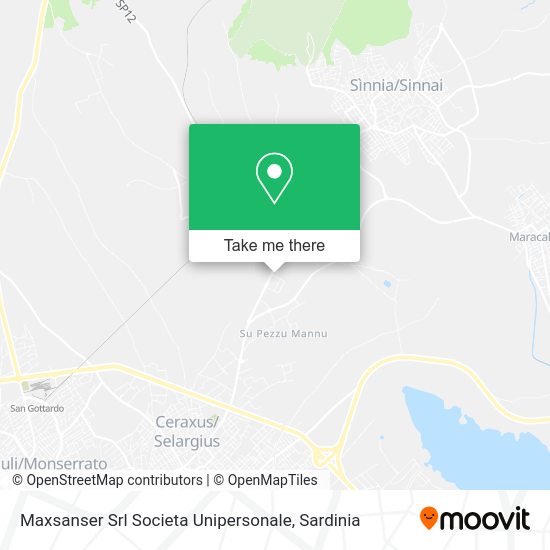 Maxsanser Srl Societa Unipersonale map